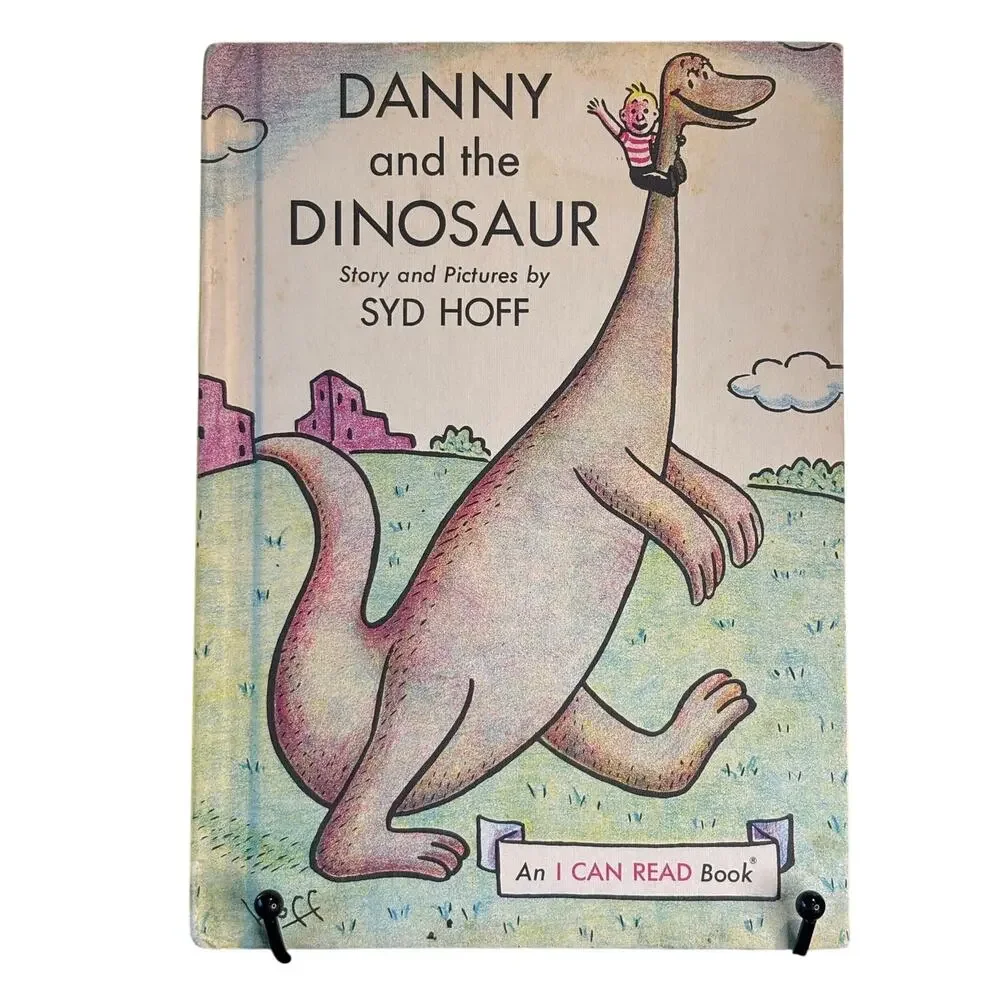 Vintage 1958 Danny and the Dinosaur Book by Syd Hoff, I Can Read Book, HC